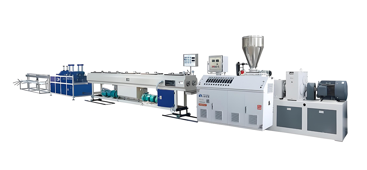 PVC Double Pipe Extrusion Line