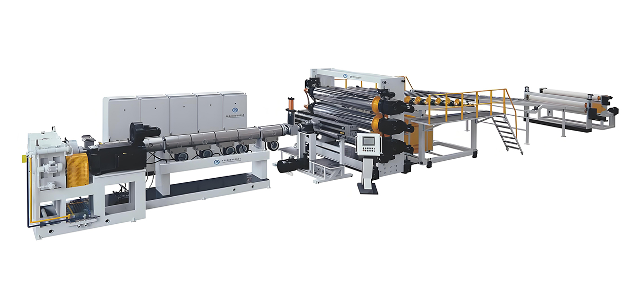 PVC/LVT Floor Leather Extrusion Line