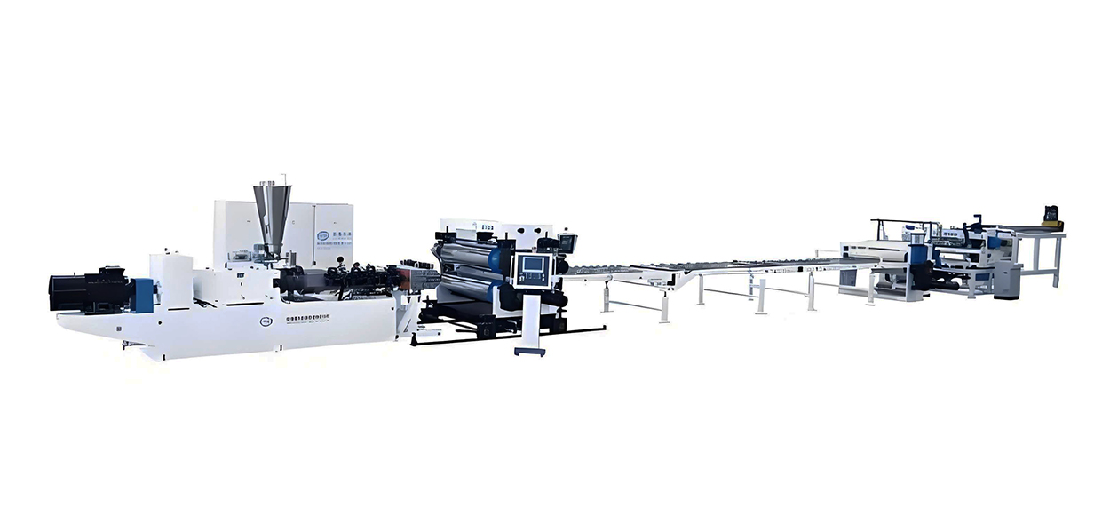 PVC Thick Board/PVC Co-Extrusion Foaming/PP Honeycomb Board Extrusion Line